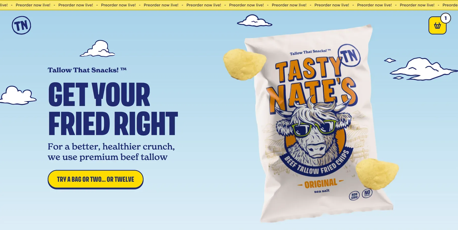 Tasty Nate’s: the live store