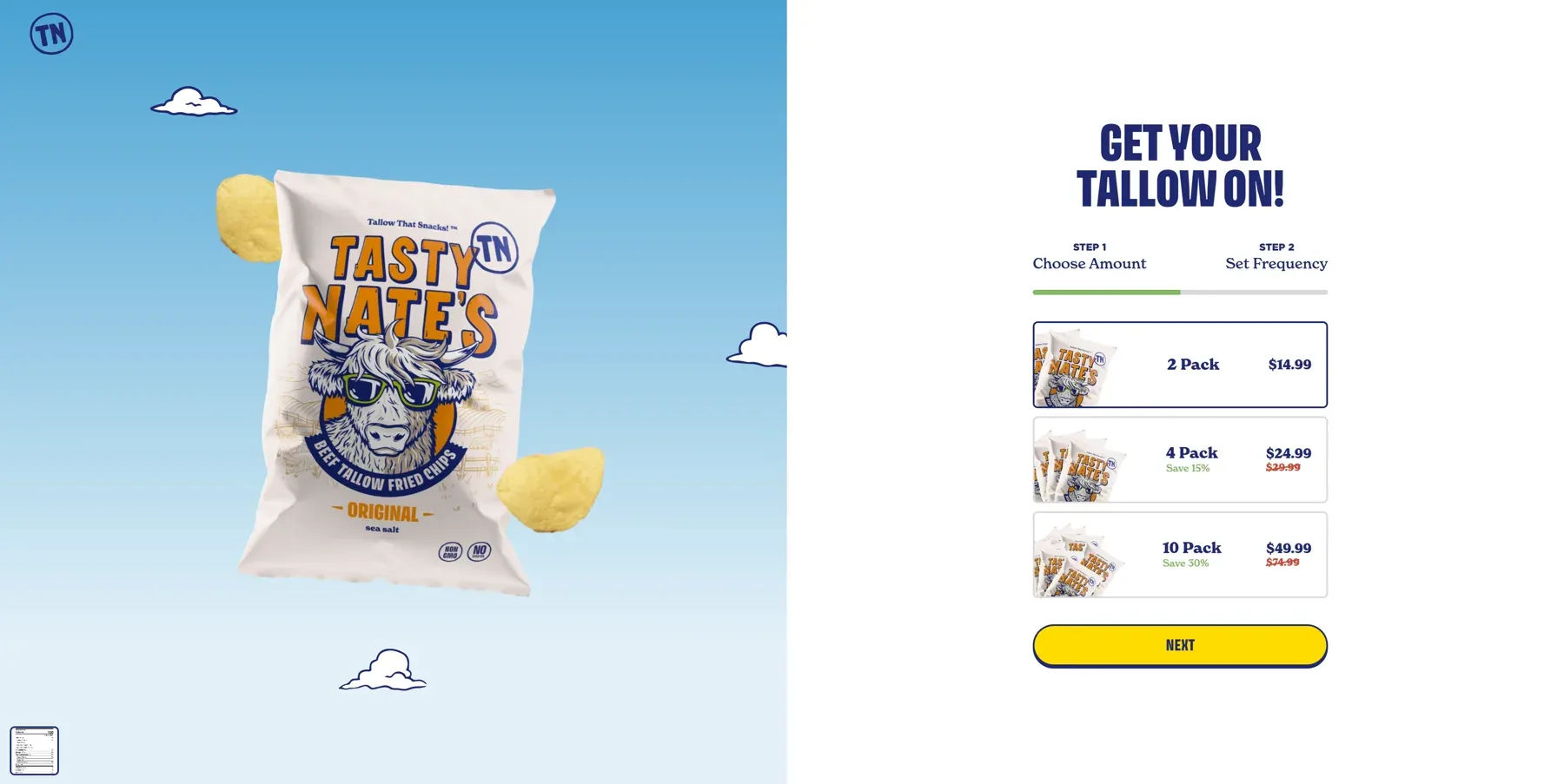 Tasty Nate’s: the buy page
