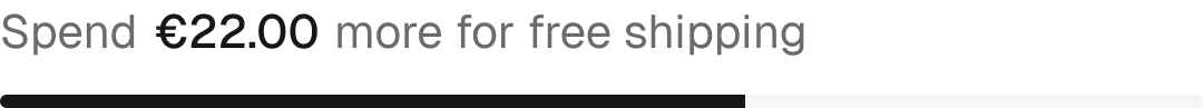 Cart / Free shipping bar in the wireframe kit