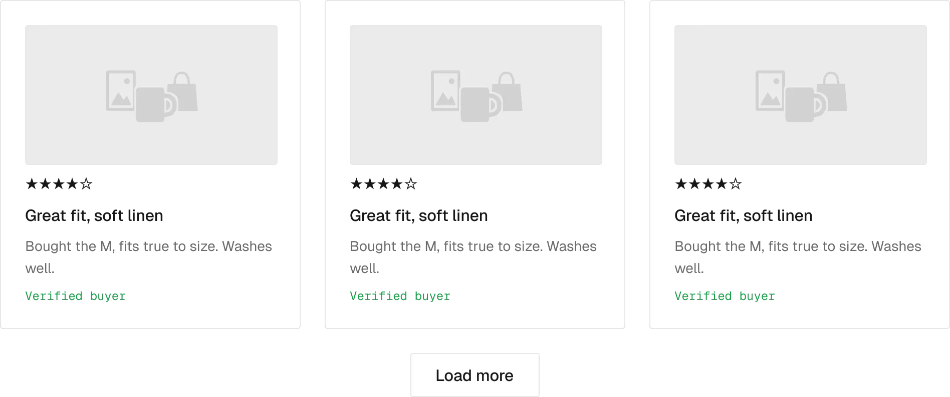 Content / List in the wireframe kit