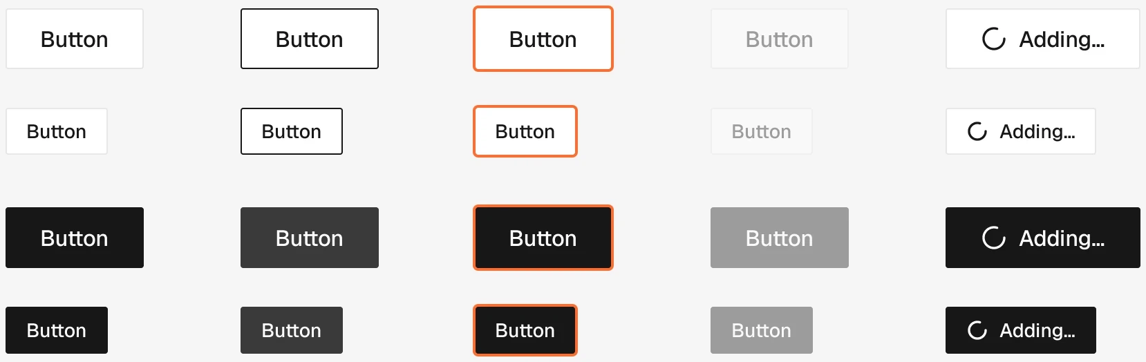 Base / Button in the wireframe kit
