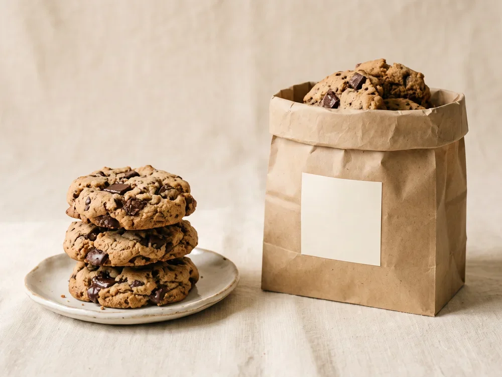 Chocolate chunk biscuits